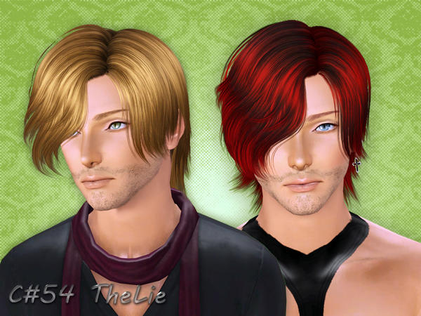 TheLie hairstyle by Cazy for Sims 3