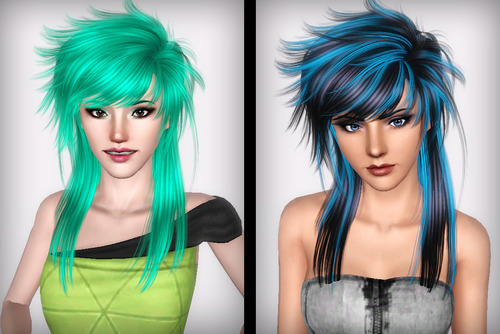 NewSea`s Holic hairstyle retextured by Forever And Always for Sims 3