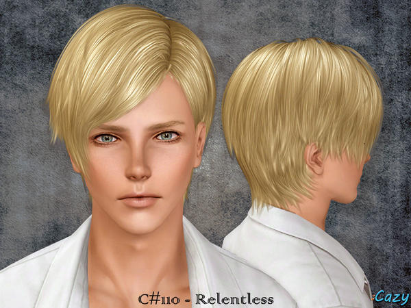 Relentless Modern hairstyle by Cazy for Sims 3