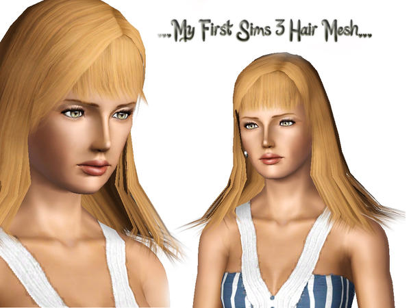 My First Hair by DarkNighTt for Sims 3