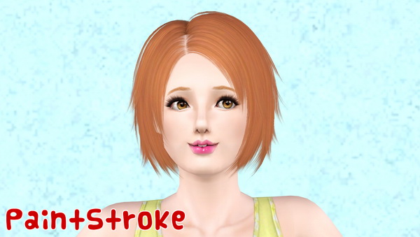  ButterflySims 062 hairstyle retextured by Katty for Sims 3