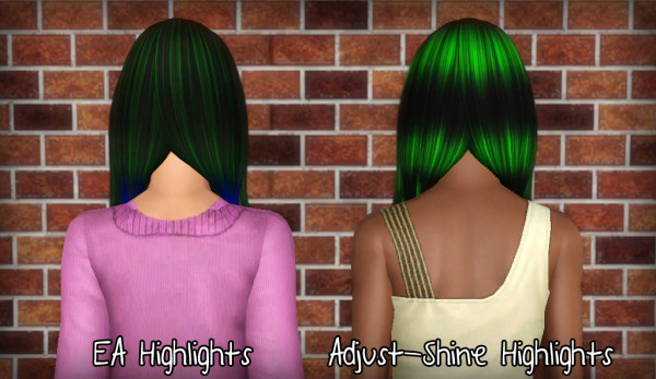 Cazy 111 Aura hairstyle retextured by Forever and Always for Sims 3