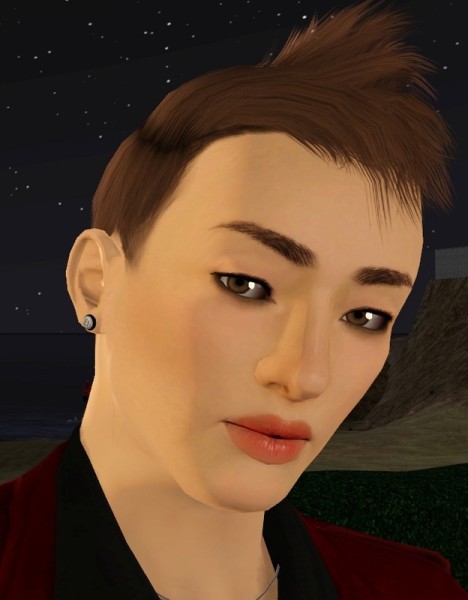 Spiny hairstyle for him Faux Hawk by Jasumi for Sims 3