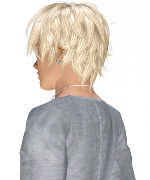 Bed hairstyle 003 by Kijiko for Sims 3