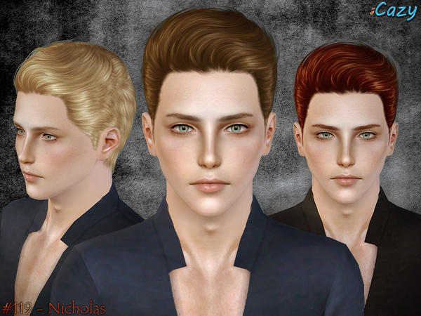 Nicholas Hairstyle by Cazy for Sims 3
