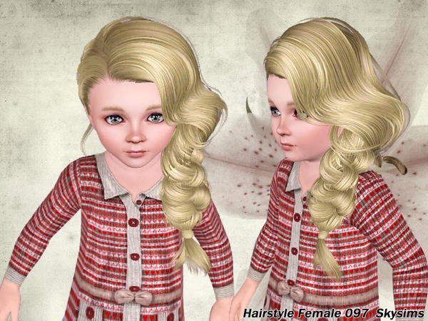 Urban hairstyle 097 by Skysims for Sims 3