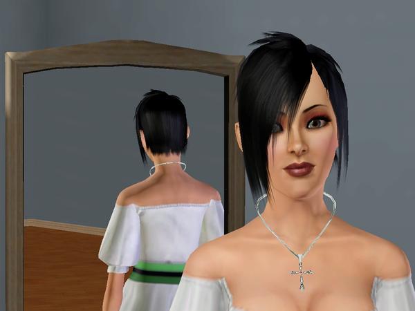 Emo hairstyle by RareRascal for Sims 3
