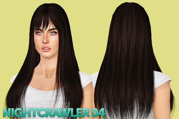  Nightcrawler, Newsea`s hairstyle retextured by Shock and Shame for Sims 3