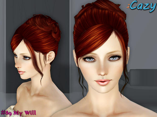 My Will Hairstyle by Cazy for Sims 3