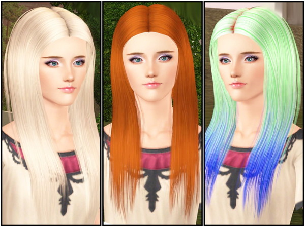 NewSea`s Amy hairstyle retextured by Brad for Sims 3
