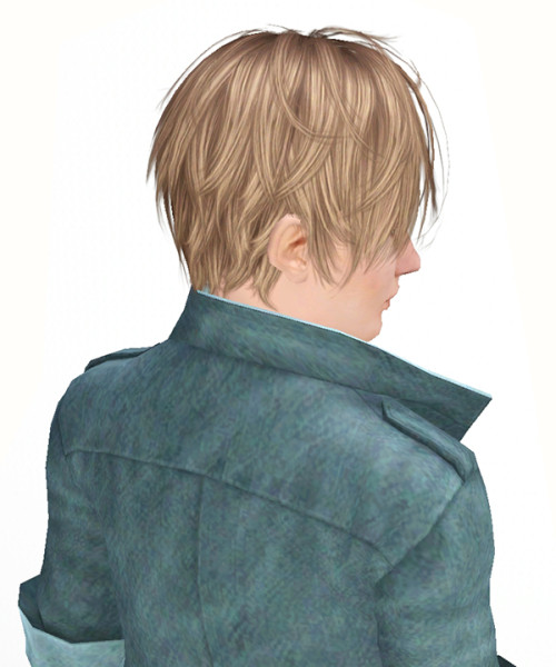 Straight hairstyle 000 by Kijiko for Sims 3