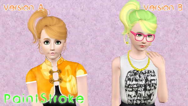 ButterflySims 056 hairstyle retextured by Katty for Sims 3