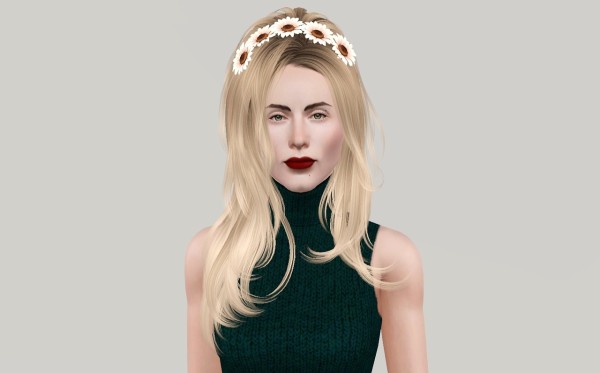 Newsea`s Sunshine hairstyle retextured by Fanaskher for Sims 3