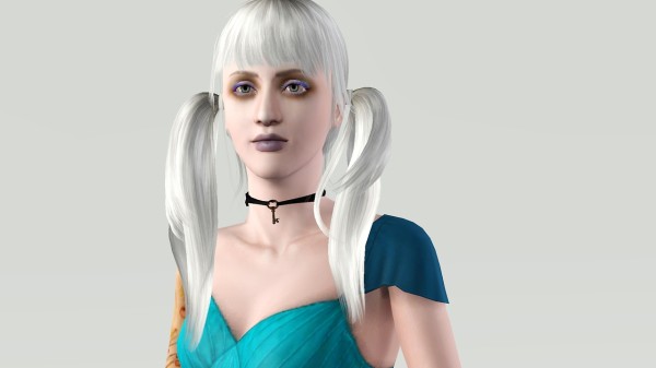 Aikea guinea`s hairstyles retextured by Shock and Shame for Sims 3