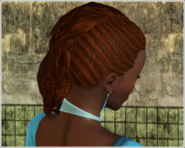 Hazel store hairstyel edited by Aikea Guinea for Sims 3
