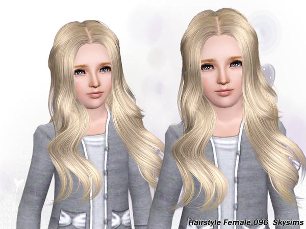 Splash lights hairstyle 096 by Skysims for Sims 3