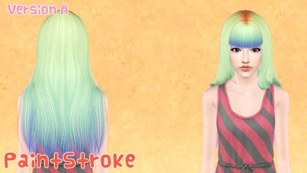 Cazys Moonchild hairstyle retextured by Katty for Sims 3