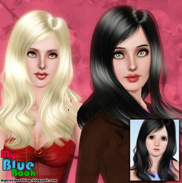 Dashing hairstyle Peggy`s 165 retextured by TumTum Simiolino for Sims 3