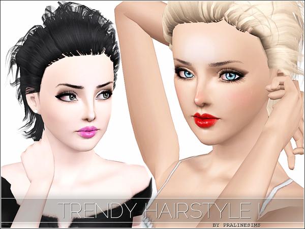 Trendy Hairstyle by TSR Archive for Sims 3