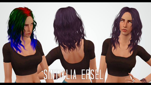 Disco hairstyle Retextured by Janita for Sims 3