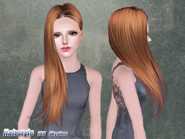 Simple and Sassy hairstyle 180 by Skysims for Sims 3