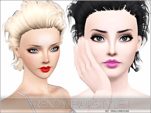 Trendy Hairstyle by TSR Archive for Sims 3