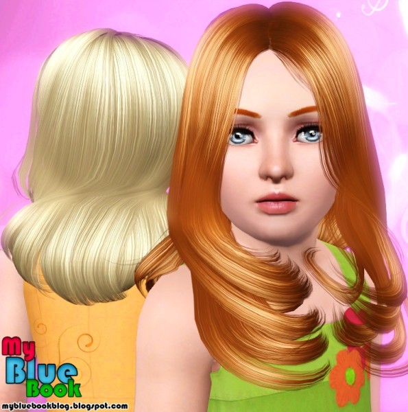 Chin lenght hairstyle Peggy 5637 retextured by TumTum Simiolino for Sims 3