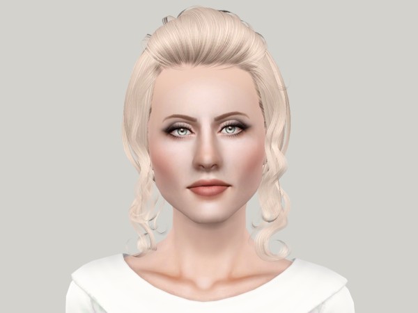 Caught bangs hairstyle NewSea`s Candice retextured by Fanskher for Sims 3