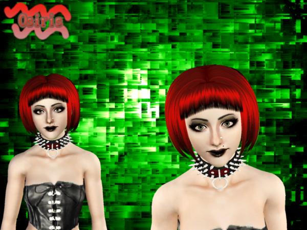 Gaga Short Hairstyle 03 by Osiris Sims for Sims 3