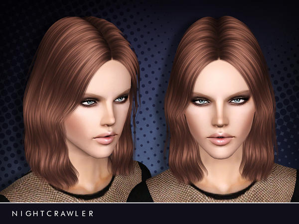 The Racey hairstyle 14 by Nightcrawler for Sims 3
