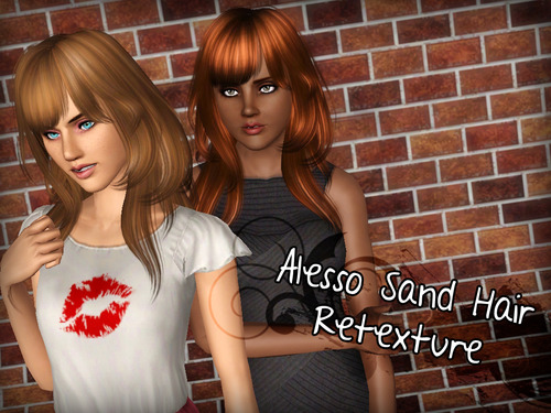 Dimensional understone Alesso`s Sand retextured by Forever and Always for Sims 3