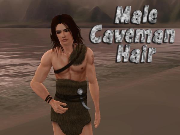 Caveman hairstyle for him by Aya for Sims 3