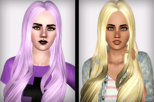 Skysims 169 Flip hairstyle retextured by Forever and Always for Sims 3