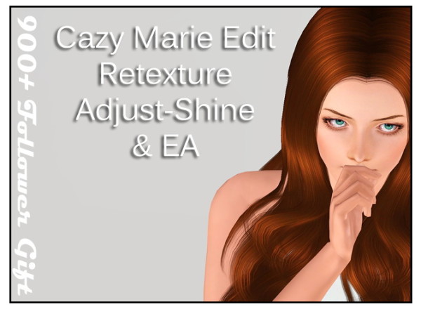 Cazy`s Marie retextured by Brad for Sims 3