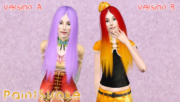 Cool Sims`s You and I hairstyle retextured by Katty  for Sims 3