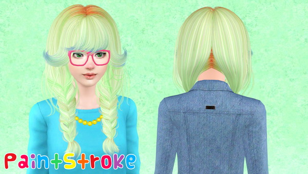 NewSea`s Becky hairstyle retextured by Katty for Sims 3