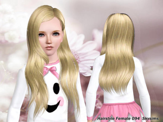 lady fancy feast swept bangs wavy hair sims 4 cc