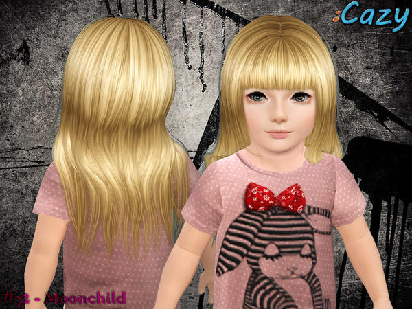 Moonchild Hairstyle by Cazy for Sims 3