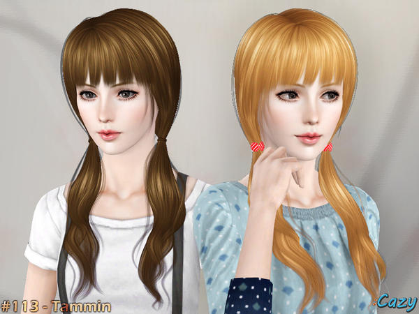 Tammin Hairstyle by Cazy for Sims 3