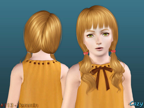 Tammin Hairstyle by Cazy for Sims 3