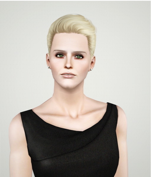 Cazy`s Nicholas hairstyle retextured by Rusty Nail for Sims 3