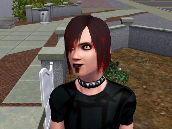 Emo hairstyle for men by Artistika for Sims 3