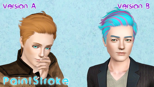 NewSea`s Adonis hairstyle retextured by Katty for Sims 3