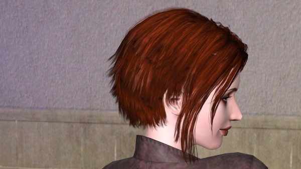 Big fringed hairstyle by Aikea Guinea for Sims 3