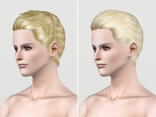 Cazy`s Nicholas hairstyle retextured by Rusty Nail for Sims 3