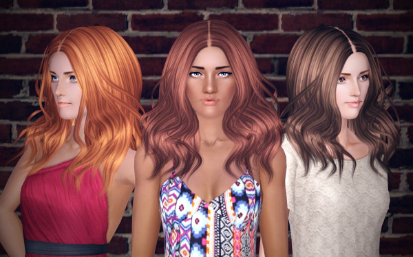 Mirage Hairstyle retextured by Brad for Sims 3