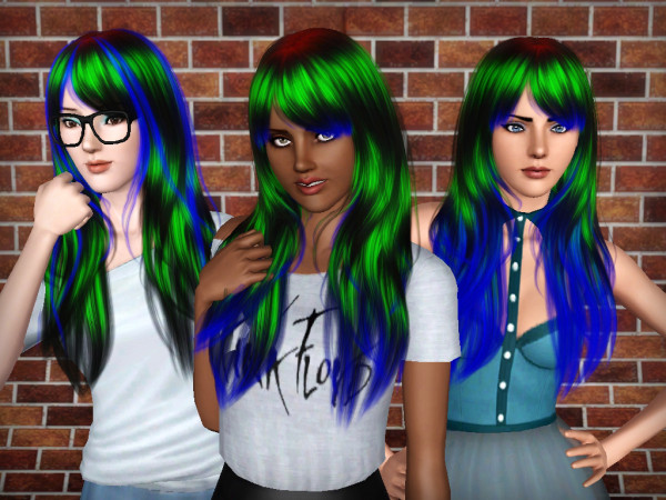 Cazy 106 West Coast hairstyle retextured by Forever and Always for Sims 3