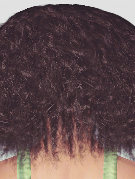 Afro hairstyle 01 by Momo for Sims 3