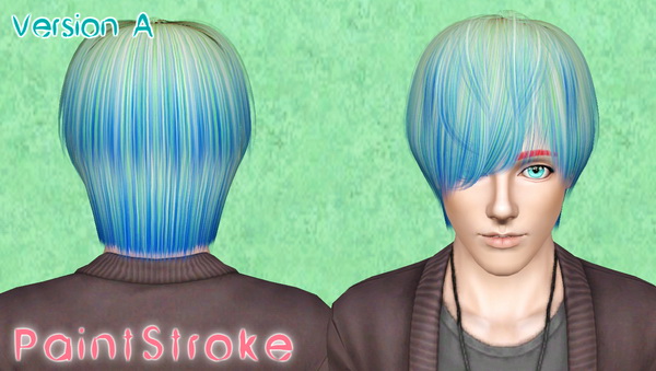 Raon 006 hairstyle retextured by Katty for Sims 3