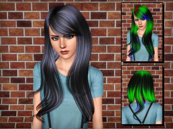 Alesso`s Diamonds hairstyle retextured by Forever and Always - Sims 3 Hairs
